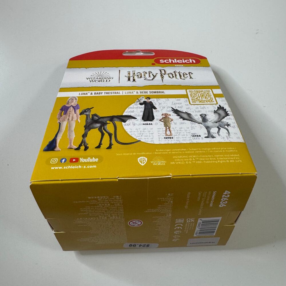 NEW SCHLEICH Wizarding World Harry Potter Luna Lovegood & Baby Thestral 42636 - Picture 5 of 5